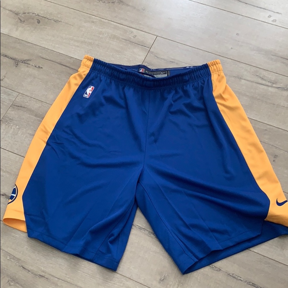 Nike dry-fit men’s NBA Warriors shorts 3XL